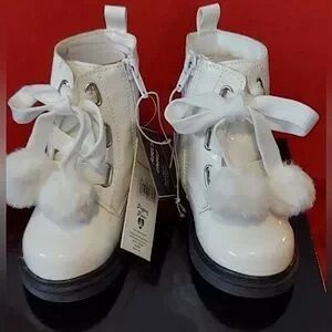 Nicole Miller Toddler Moto Boots Size 5T